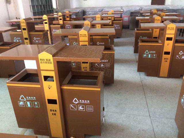 烤漆垃圾桶生產(chǎn)工藝？與噴漆垃圾桶區(qū)別