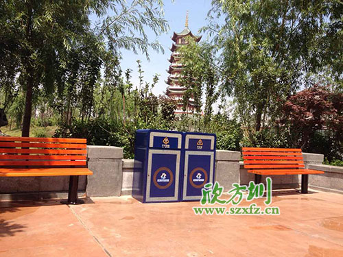 戶外分類彩繪垃圾桶什么品牌好？欣方圳為您推薦