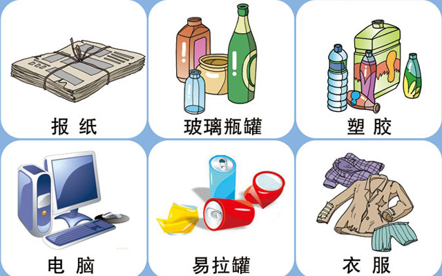 垃圾桶圖標(biāo)及分類標(biāo)識(shí)有哪些？