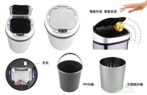 電子感應(yīng)垃圾桶價格貴嗎？智能感應(yīng)垃圾桶好用嗎