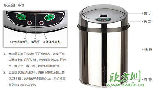 電子感應(yīng)垃圾桶價格貴嗎？智能感應(yīng)垃圾桶好用嗎